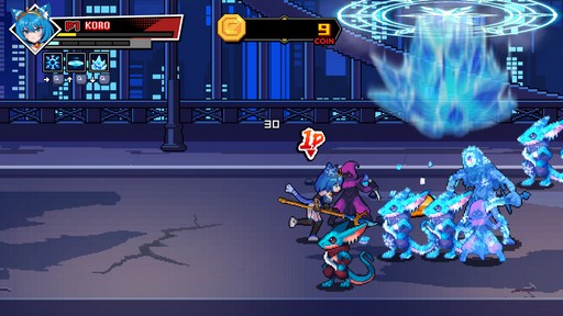 画像ギャラリー No.003のサムネイル画像 / 新たな冒険はベルトスクロールアクションに。ネコ耳魔法使いが現代都市で大暴れする「Catgirl Rage: Claws of Fury」プレイレポート［OIGS2026］