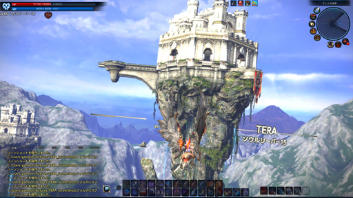 画像ギャラリー No.004のサムネイル画像 / 強敵との死闘が待ち受ける「TERA」の最新アップデート「超越 Phase2.0＋3.0」を先行体験。ギルドハウス「天空の城」ではオシャレ装備を試着し放題だ