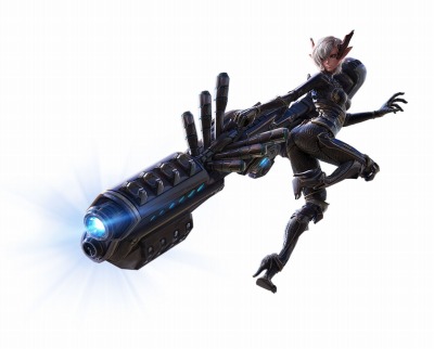 画像ギャラリー No.010のサムネイル画像 / 「TERA」新クラス「Heavy Gunner」の新作PVを公開。佐藤利奈さんの2役演じ分けに注目
