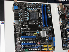画像ギャラリー No.008のサムネイル画像 / MSI,CeBIT 2009でSLI対応のIntel P55マザーボードを公開