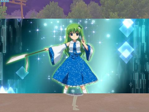 画像ギャラリー No.002のサムネイル画像 / 「ai sp@ce」,“東風谷早苗”のコスプレ衣装実装。“ゆっくり”も