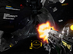 画像ギャラリー No.010のサムネイル画像 / 「Shattered Horizon」の，どっちが上やら下やら分からない宇宙空間の様子を収録したムービーとスクリーンショットを掲載