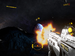 画像ギャラリー No.012のサムネイル画像 / 「Shattered Horizon」の，どっちが上やら下やら分からない宇宙空間の様子を収録したムービーとスクリーンショットを掲載