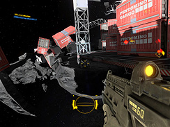 画像ギャラリー No.013のサムネイル画像 / 「Shattered Horizon」の，どっちが上やら下やら分からない宇宙空間の様子を収録したムービーとスクリーンショットを掲載