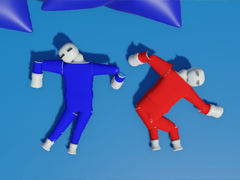 寝相の悪い人が活躍できそう。物理演算ベースの対戦パーティーゲーム「Good Night」では，寝ているキャラクターを操作し，相手をベッドから蹴り落としてKing Sleeperを目指す