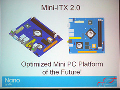 画像ギャラリー No.009のサムネイル画像 / ［COMPUTEX 2008＃13］Mini-ITXで「Crysis」「Bioshock」が動く！ VIA，「Mini-ITX 2.0」＆NVIDIAとの協業を発表