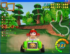 画像ギャラリー No.003のサムネイル画像 / 新ポータル「55Shock!」で提供される,「エクストリームファイター」&「Fun! Fun! Buggy!」とは?