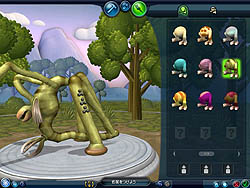 画像ギャラリー No.002のサムネイル画像 / スポアペディアへのアクセスも可能に。「SPORE」の日本公式サイト更新