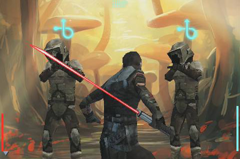 画像ギャラリー No.001のサムネイル画像 / ［iPhone］シンボルを描いて操作する「SW：The Force Unleashed」発売