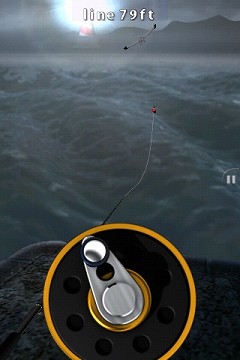 画像ギャラリー No.001のサムネイル画像 / ［iPhone］気軽に楽しめる釣りゲーム「Flick Fishing」登場