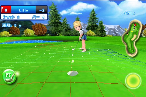 画像ギャラリー No.003のサムネイル画像 / ［iPhone］誰でも気軽に遊べるカジュアルゴルフゲーム「レッツ！ゴルフ」配信