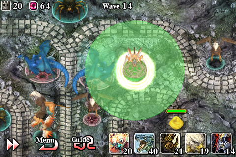 画像ギャラリー No.004のサムネイル画像 / ［iPhone］カードゲームの面白さをミックスしたタワーディフェンスが登場