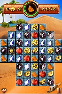 画像ギャラリー No.004のサムネイル画像 / ［iPhone］睡眠時間がガシガシ削られそうなパズル「Jewel Quest Deluxe」