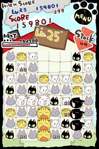 画像ギャラリー No.003のサムネイル画像 / ［iPhone］“なごみ系ネコパズル”「Mew Mew Chamber」配信開始