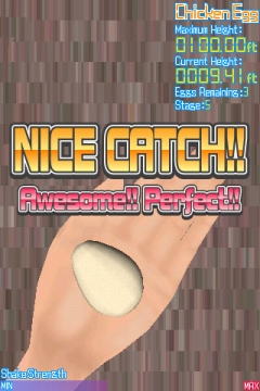 画像ギャラリー No.002のサムネイル画像 / ［iPhone］ハドソンの「Catch The Egg」が世界18か国で第1位獲得