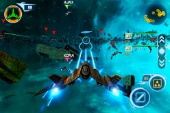 画像ギャラリー No.021のサムネイル画像 / ゲームロフト,新作SF 3Dシューティング「Star Battalion」を実機で紹介。「Game Nights at the Apple Store」6日目をレポート