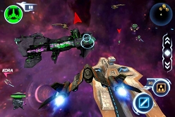 画像ギャラリー No.028のサムネイル画像 / ゲームロフト,新作SF 3Dシューティング「Star Battalion」を実機で紹介。「Game Nights at the Apple Store」6日目をレポート