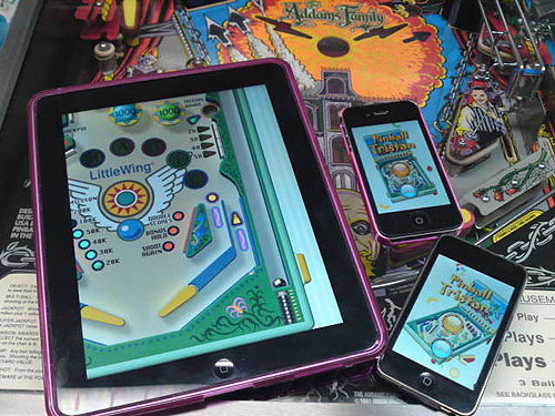 画像ギャラリー No.002のサムネイル画像 / リトルウイング，iPhone/iPad両対応のピンボールゲーム「Pinball Tristan」をApp Storeで近日配信