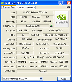 画像ギャラリー No.026のサムネイル画像 / モンスター,再来。「GeForce GTX 280/260」のレビューを掲載