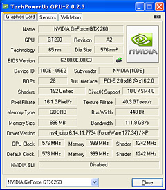 画像ギャラリー No.027のサムネイル画像 / モンスター,再来。「GeForce GTX 280/260」のレビューを掲載