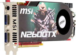 画像ギャラリー No.003のサムネイル画像 / MSI，オリジナル基板＆OC仕様のGeForce GTX 260カードを発売