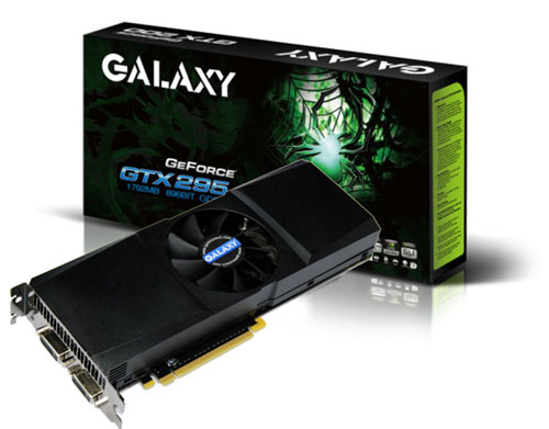 画像ギャラリー No.001のサムネイル画像 / Galaxy,シングルPCB仕様のGTX 295カードを5万5000円で発売