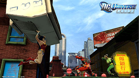 画像ギャラリー No.008のサムネイル画像 / Sony Online Entertainmentが，MMOアクション「DC Universe Online」に登場するワンダーウーマンのアートワークを公表