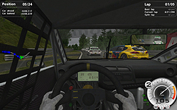 画像ギャラリー No.025のサムネイル画像 / 傑作レースシム「RACE 07」に,ドイツの名コースとモンスターマシンを追加した「GTR:Evolution」のレビューを掲載