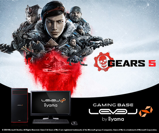 画像ギャラリー No.001のサムネイル画像 / LEVEL∞，「Gears 5」「Borderlands 3」推奨ゲームPCを発売。Ryzen 3000シリーズを採用