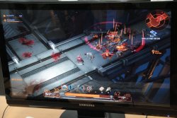 画像ギャラリー No.013のサムネイル画像 / ［G-Star 2010］“シューティングゲーム版Diablo”を思わせる「メタルブラック：オルタナティブ」。NCsoftブースで協力プレイをじっくり遊んでみた
