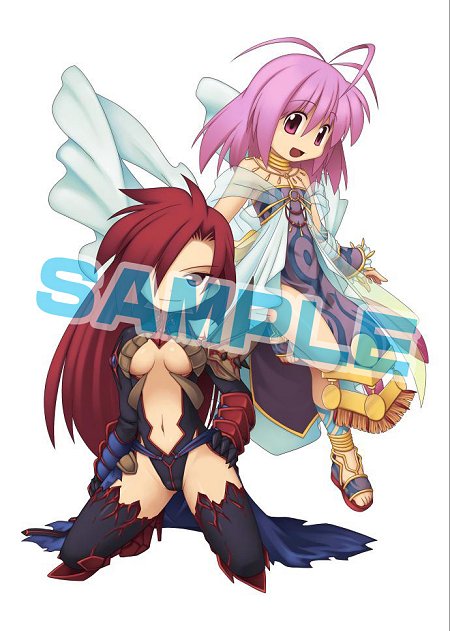 画像ギャラリー No.006のサムネイル画像 / 「ラグナロクオンラインDS」，ショップ購入特典のイラストが大公開
