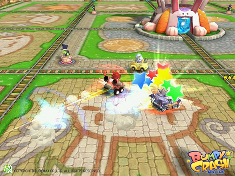 画像ギャラリー No.001のサムネイル画像 / バンパーカーをぶつけて戦う「Bumpy Crash Online」を,JOYMAXが発表