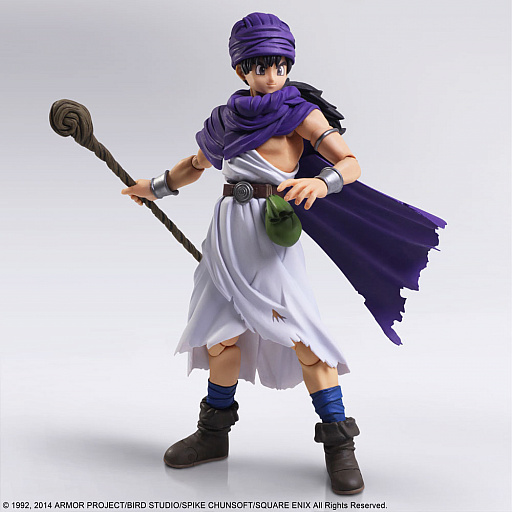 画像ギャラリー No.002のサムネイル画像 / 可動フィギュアのBRING ARTSに「ドラゴンクエストV」の主人公，ビアンカ，フローラが登場。e-STOREなどで予約を受付中