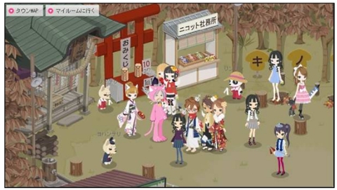 画像ギャラリー No.007のサムネイル画像 / 「Nicotto Town」のアバター機能が「Seesaaブログ」でも利用可能に