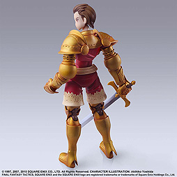 画像ギャラリー No.012のサムネイル画像 / 「FFタクティクス」より，ラムザ，アグリアス，ディリータがアクションフィギュア“BRING ARTS”で登場。スクエニ e-STOREで予約を受付中