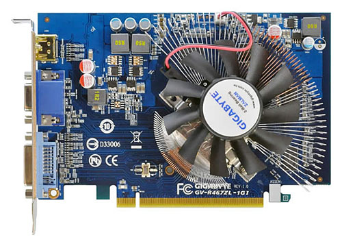 画像ギャラリー No.001のサムネイル画像 / Zalmanクーラー＆メモリ1GB仕様のGIGABYTE製HD 4670が発売