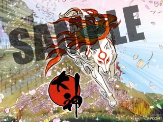 画像ギャラリー No.002のサムネイル画像 / 本日発売! Wii用「大神」のPC用オリジナル壁紙を掲載