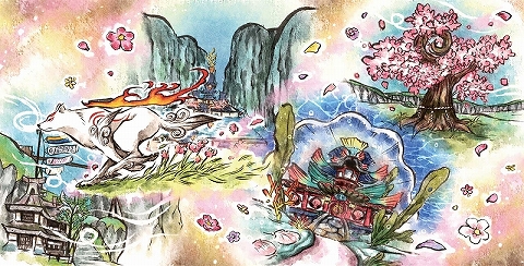 画像ギャラリー No.002のサムネイル画像 / 「大神絵物語」,第二弾「北の戦士と妖怪退治」が3月発売決定