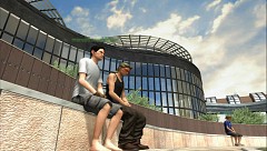 画像ギャラリー No.005のサムネイル画像 / コミュニティサービスはゲーム業界の次の主戦場なのか? ゲームプラットフォーム初となる仮想世界サービス「PlayStation Home」に触れてみた