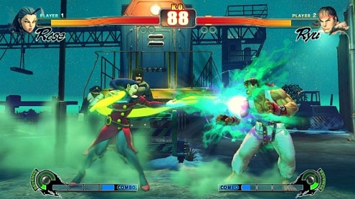 画像ギャラリー No.003のサムネイル画像 / X360/PS3版「ストリートファイターIV」,追加キャラ“ローズ”の必殺技を紹介