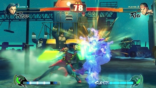 画像ギャラリー No.004のサムネイル画像 / X360/PS3版「ストリートファイターIV」,追加キャラ“ローズ”の必殺技を紹介