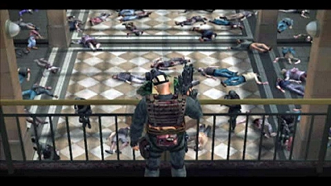 画像ギャラリー No.002のサムネイル画像 / Wii「デッドライジング」,フランクにも銃口を向ける特殊部隊を公開