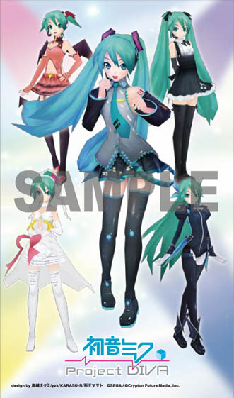 画像ギャラリー No.008のサムネイル画像 / 「初音ミク -Project DIVA-」最新ムービーを4Gamerにアップ&販売店別予約特典が公開