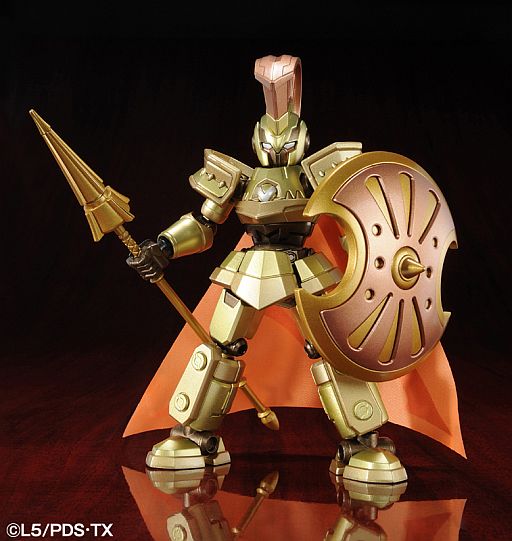 画像ギャラリー No.001のサムネイル画像 / 「ダンボール戦機」,Vモードを表現した「アキレス」限定プラモが予約受付中