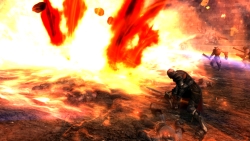 画像ギャラリー No.001のサムネイル画像 / 超巨大なボスとのバトルに挑め。Xbox360「NINETY-NINE NIGHTS II」,ゴールド会員を対象とした体験版配信が本日スタート