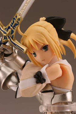 画像ギャラリー No.008のサムネイル画像 / 12月18日発売「Fate/UC」,figmaセイバー・リリィの商品サンプルが到着