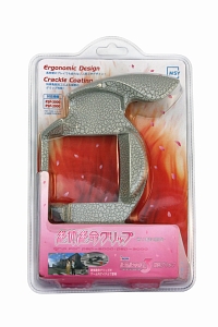 画像ギャラリー No.010のサムネイル画像 / クラックルコーティングがさらなるホールド感を実現。「絶体絶命都市3」とコラボしたPSP用「絶体絶命グリップ」,4月23日に発売