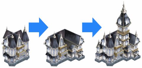 画像ギャラリー No.002のサムネイル画像 / 「カナン」，ギルドの建物を建てて“ギルドスキル”を習得しよう