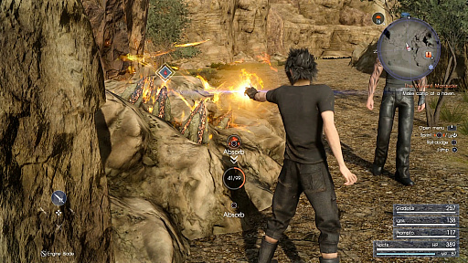 画像ギャラリー No.008のサムネイル画像 / 「FINAL FANTASY XV」のロングムービーを,最新ビルドのプレイを基に徹底解説。ユニークな「魔法精製」や,凝りに凝った「釣り」の詳細を確認しよう