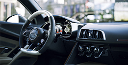 画像ギャラリー No.009のサムネイル画像 / 「FFXV」×Audiコラボの「The Audi R8 Star of Lucis」が限定1台で抽選販売へ。“KINGSGLAIVE”に登場したルシス王国の公用車を完全再現